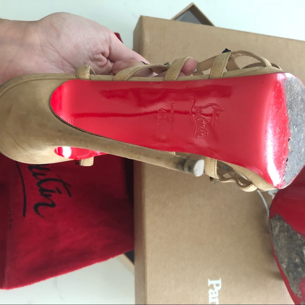 Christian Louboutin Beige 40.5 - Picture 8 of 8